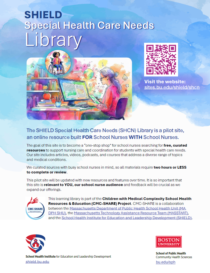 Special Health Care Needs (SHCN) Library Flyer