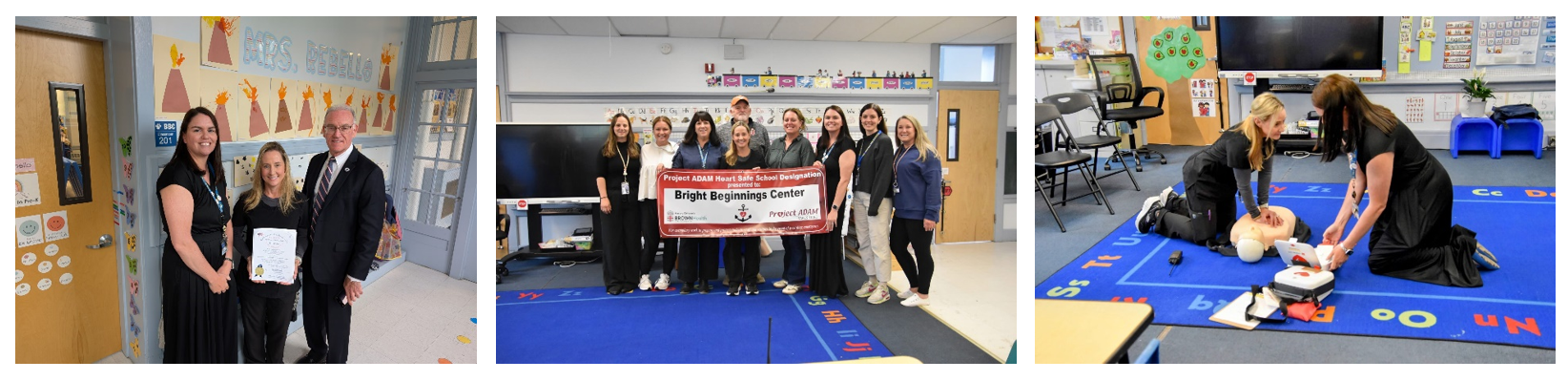 Bright Beginnings Center Recognized as a Heart Safe School